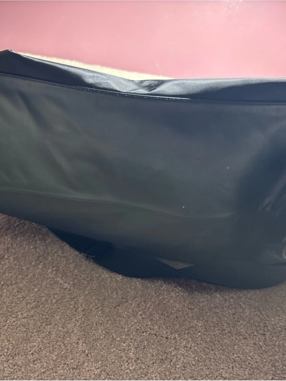Ralph Lauren Polo Weekend Hand Bag travel Weekender Black and Red duffle.